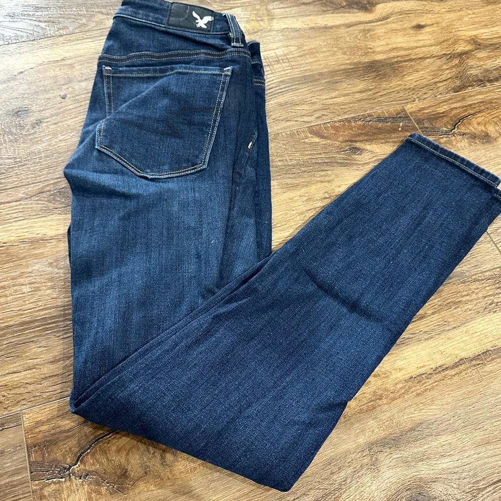 American eagle hi rise denim jegging